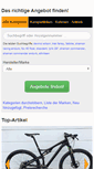 Mobile Screenshot of bikemarkt.mtb-news.de